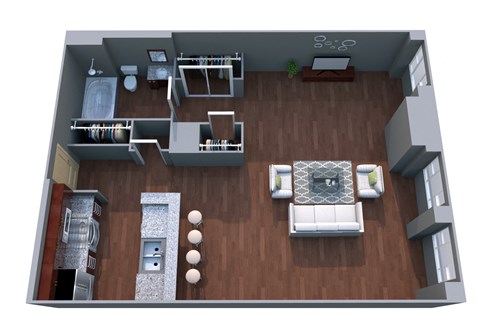 222 N. Charles Street Studio-2 Beds Apartment for Rent - Photo Gallery 33